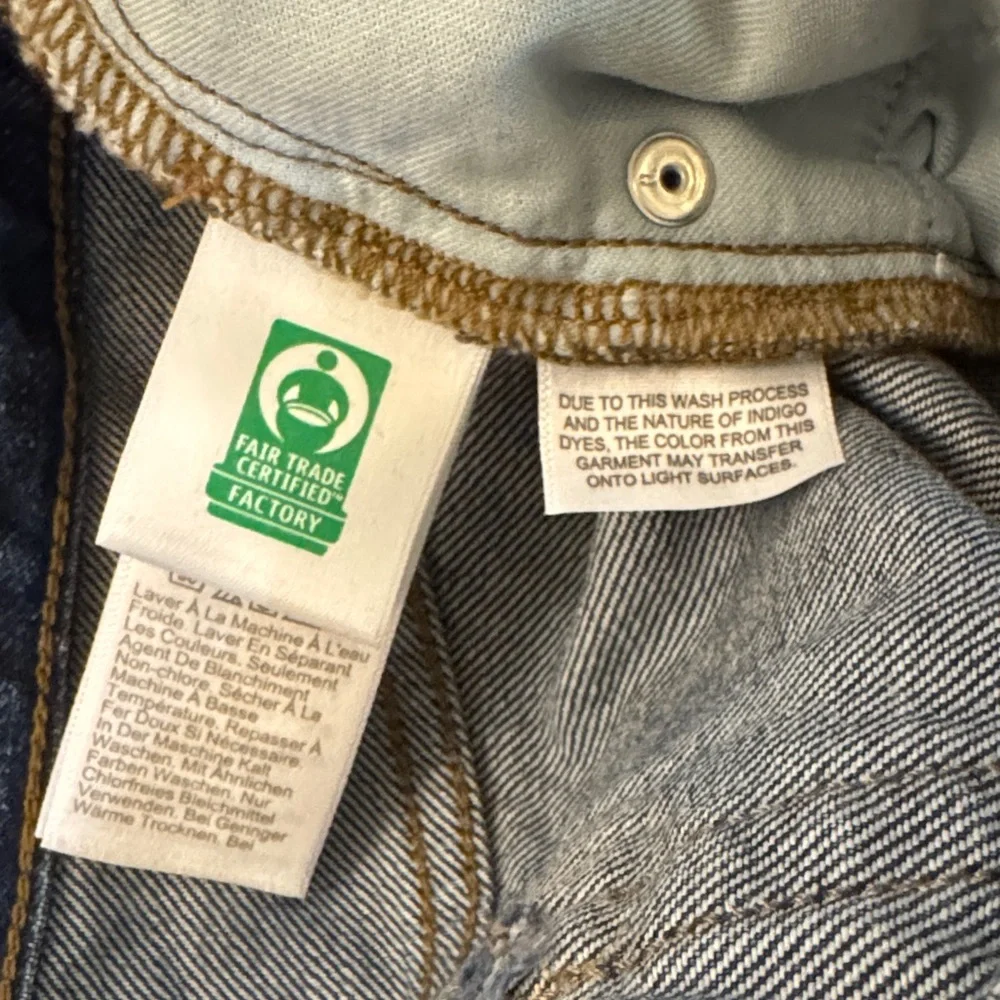 J.Crew Premium Edition Women’s SZ 25 Vintage Wide Leg, Medium Blue Jeans - Picture 9 of 10